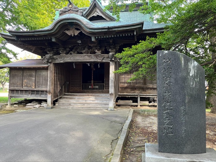 亀田八幡宮旧社殿