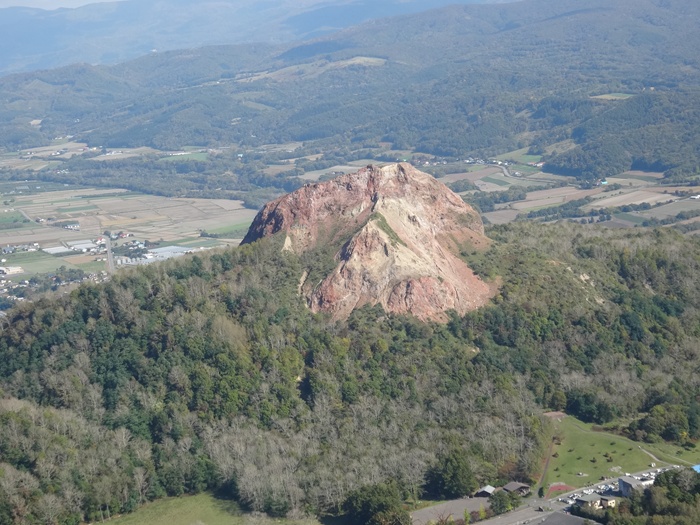 有珠山から見た昭和新山